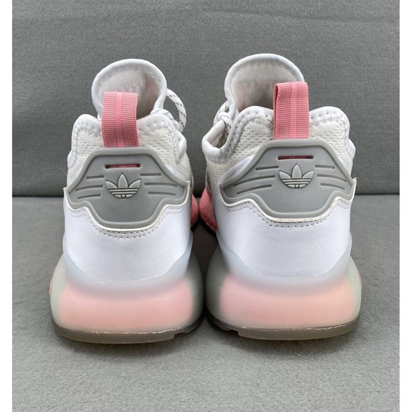 Adidas Women's ZX 2K BOOST W FY2013 Running Shoes in Grey Size 8 - Picture 4 of 8